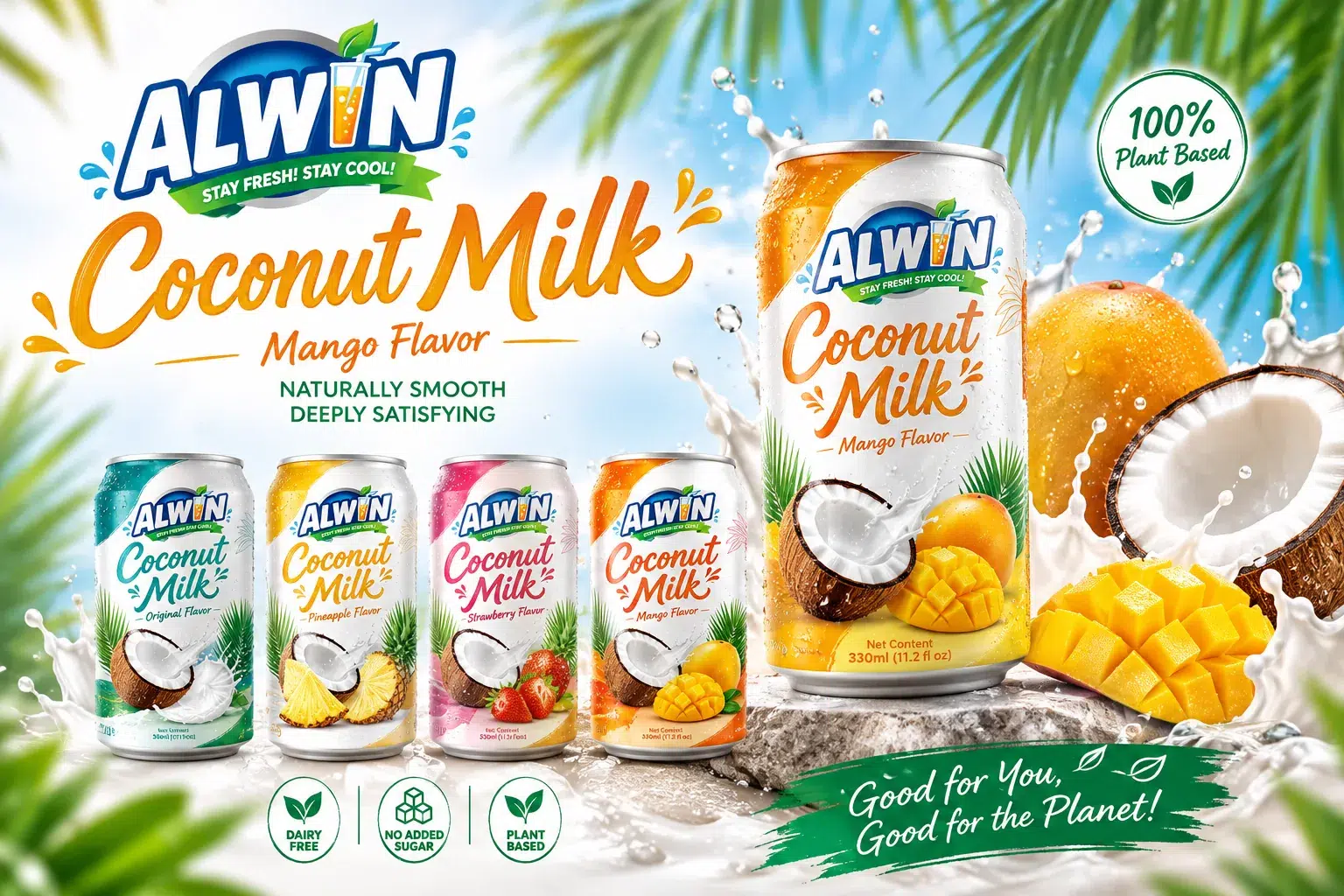 Banner ALWIN F&B - nha may san xuat do uong OEM/ODM tai Viet Nam